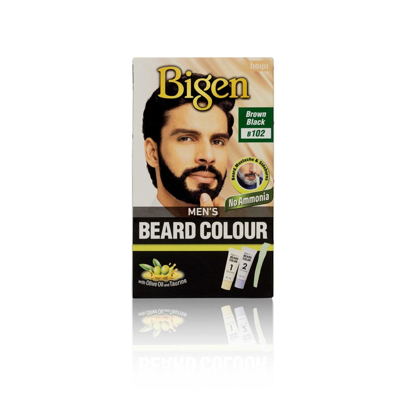 Bigen Mens Beard Colour – B102 – Brown Black