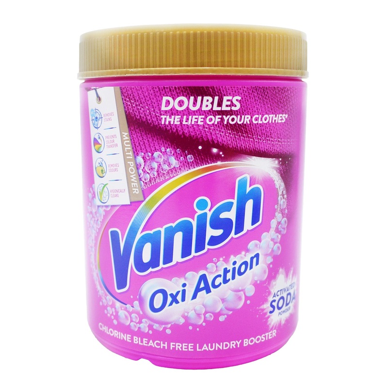 VANISH GOLD STAIN REMOVER POWDER PINK 1Kg