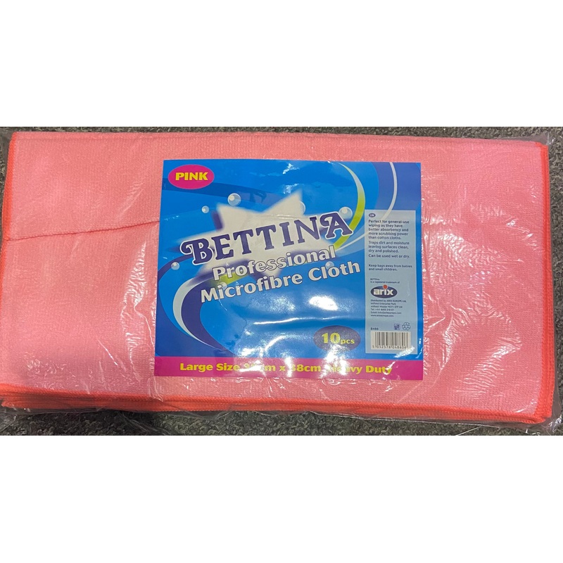 BETTINA PROFESSIONAL MICROFIBRE CLOTH 10pcs