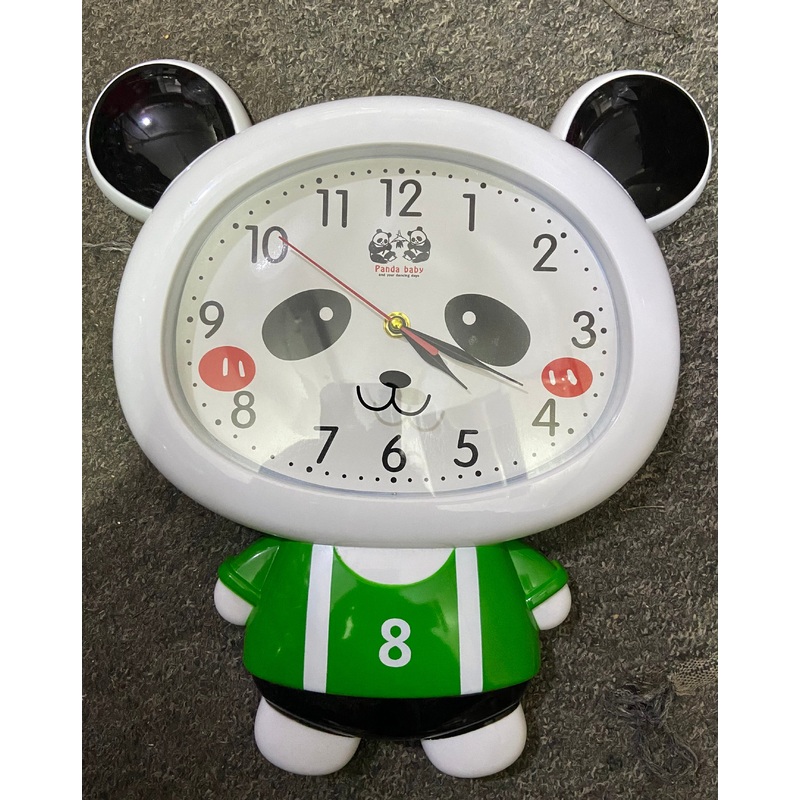 CHILDREN WALL CLOCK ASSORTED COLOURS AND DESIGNS