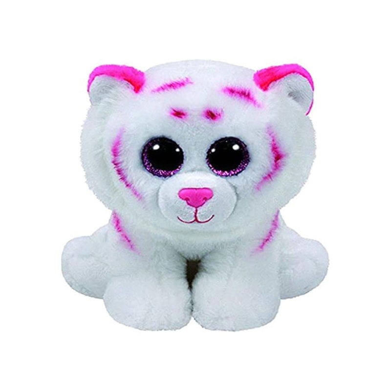 TY TABOR TIGER WITH GLITTER EYES BEANIE CLASSIC
