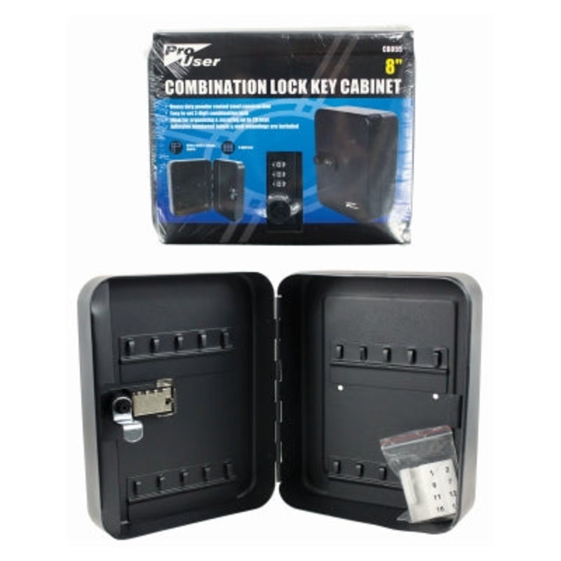 8 COMBINATION LOCK KEY CABINET