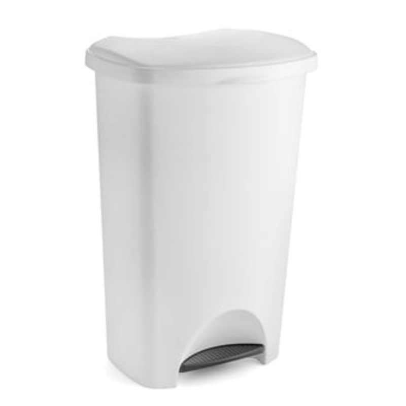 Addis Pedal Bin White – 50 Ltr –