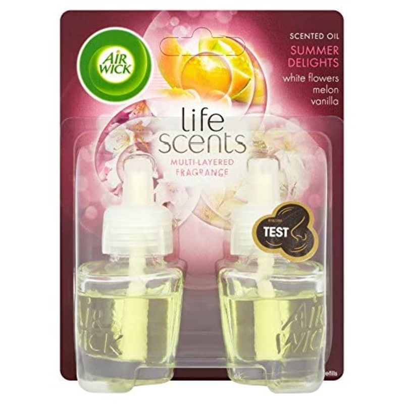 Air Wick Plug In Refill Summer Delights 19ml (Twin Pack)