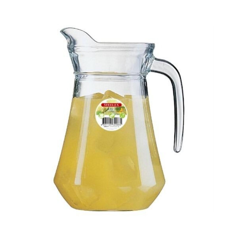 1.2Lt GLASS JUG – STEELEX GLASSW