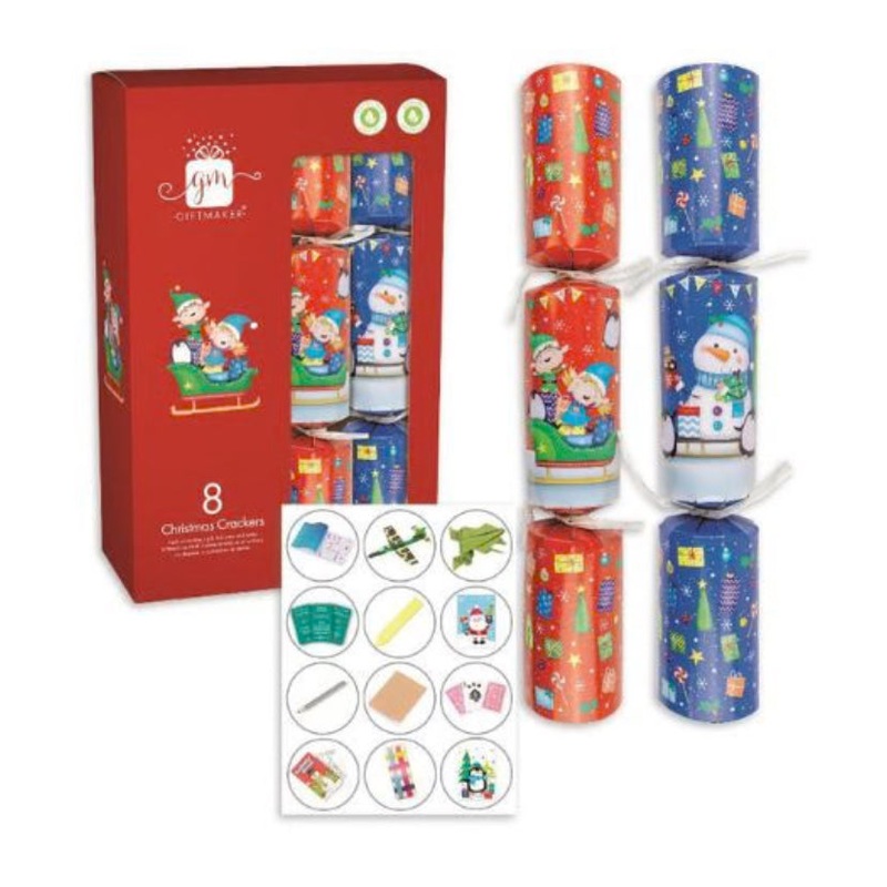 CHRISTMAS NOVELTY CHARACTERS CRACKERS