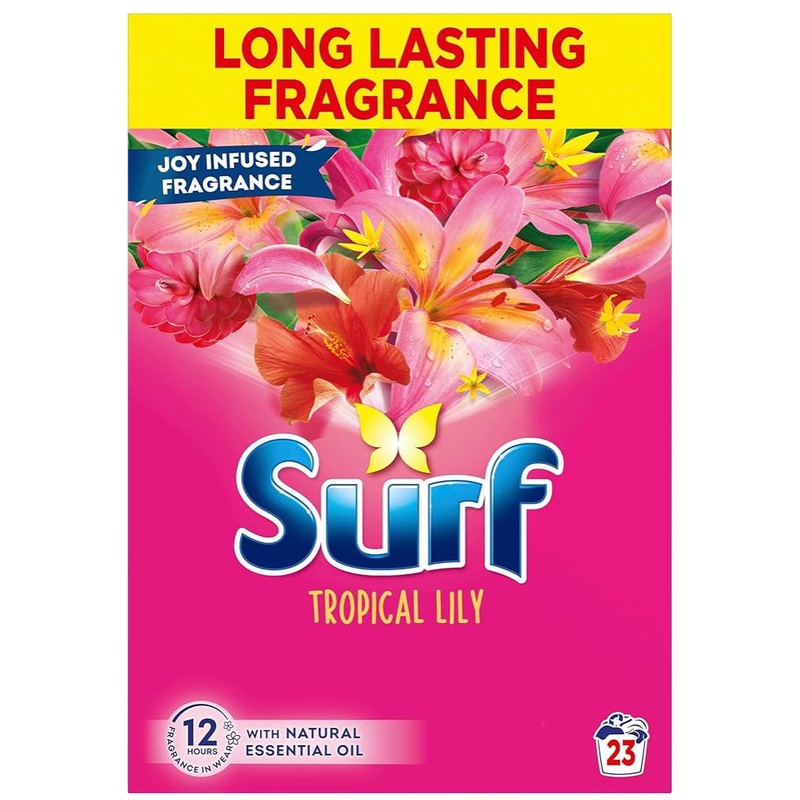 SURF TROPICAL LILY LAUNDRY POWDER 1150g