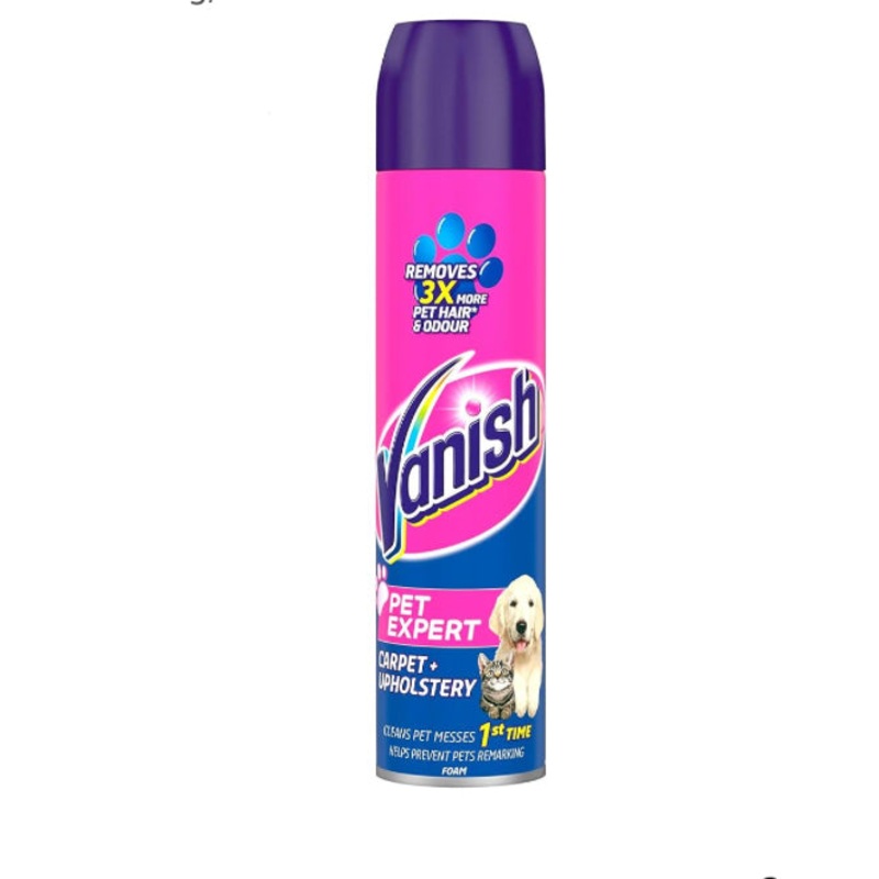 VANISH PET EXPERT CARPET CLEANER + UPHOLSTERY