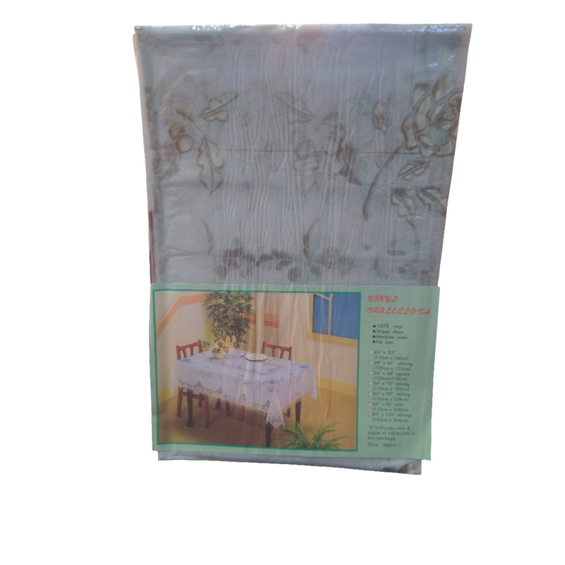 Vinyl Tablecloth 60x 104/ 152 x 264 cm