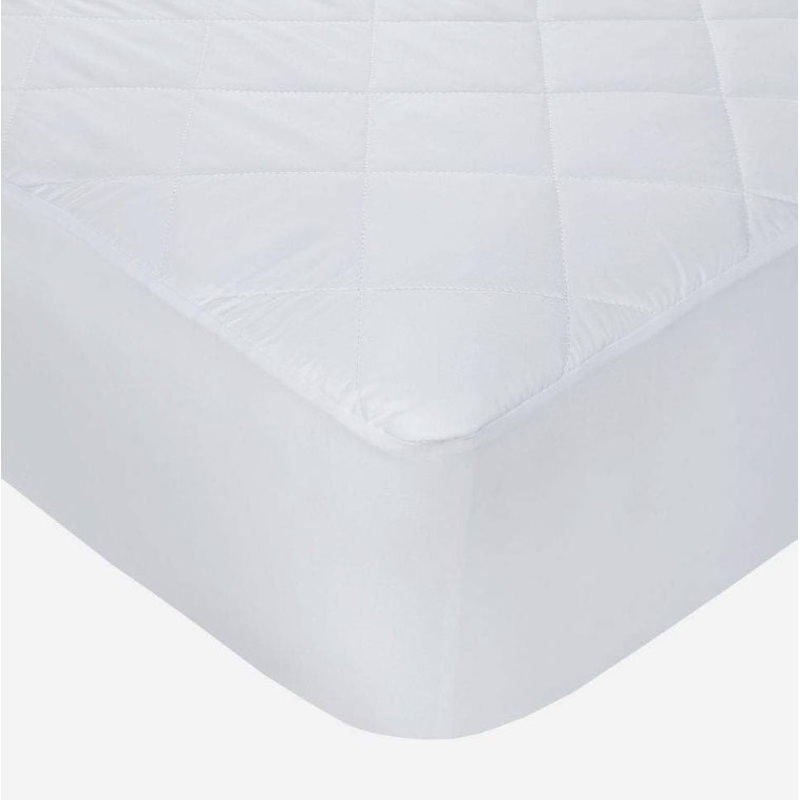 WATERPROOF QUITTED MATTRESS COVER SINGLE 90cm x 190cm + 30cm