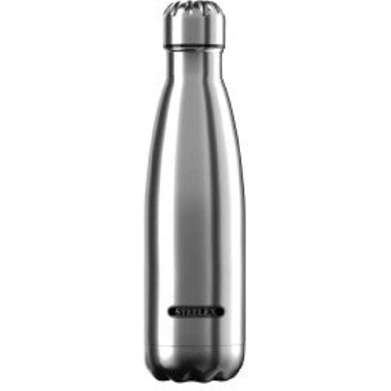 500ml S/S Vacuum Bottle ‘All Steel’ -Steelex