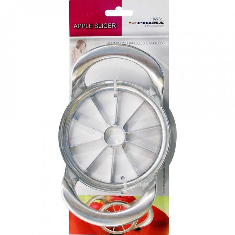 Apple Slicer Kitchen Tool Wedger Divider Stainless Steel Blades Handle Fruit Prima