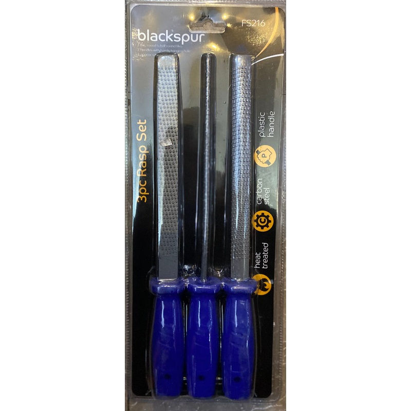 BLACKSPUR 3pc RASP SET