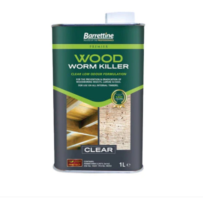 BARRETTINE WOODWORM KILLER 1L