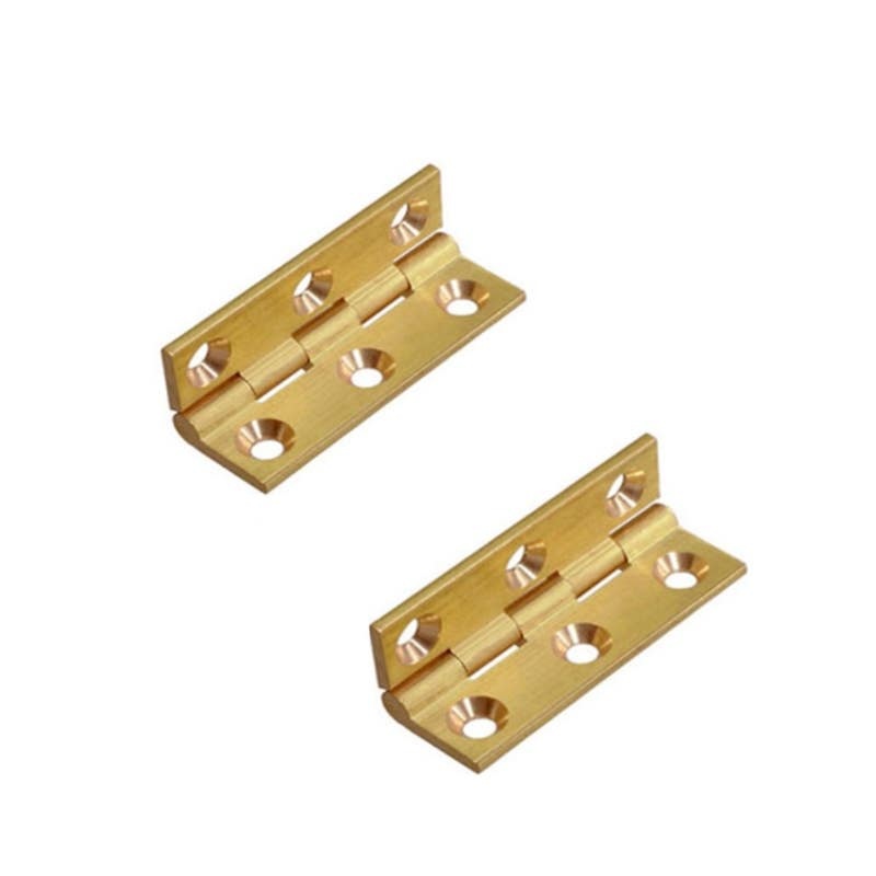 Butt Hinge – 63mm – Brass – Pair with Screws