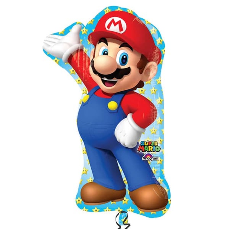 Super Mario Supershape Balloon 22×33