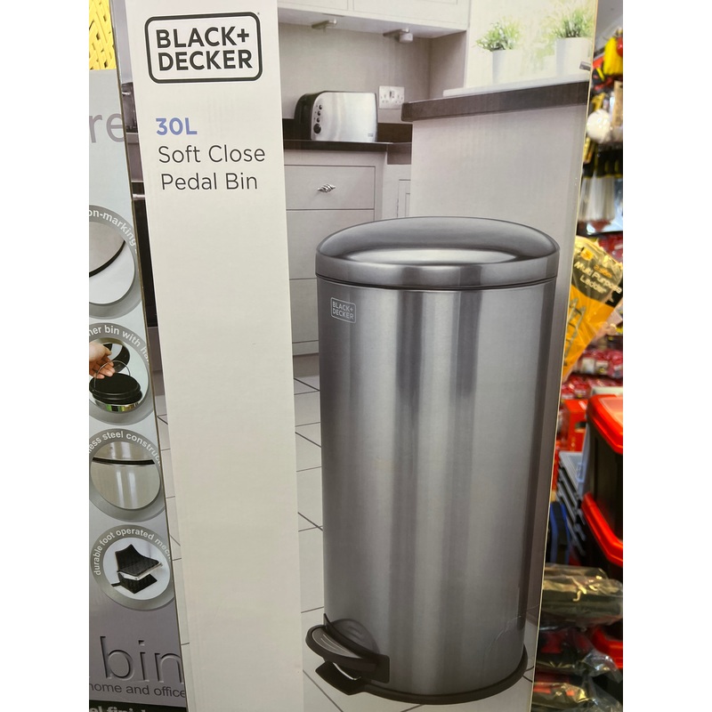 30 litre soft close pedal bin