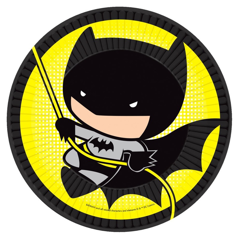 Batman & Joker Paper Plates – 23cm