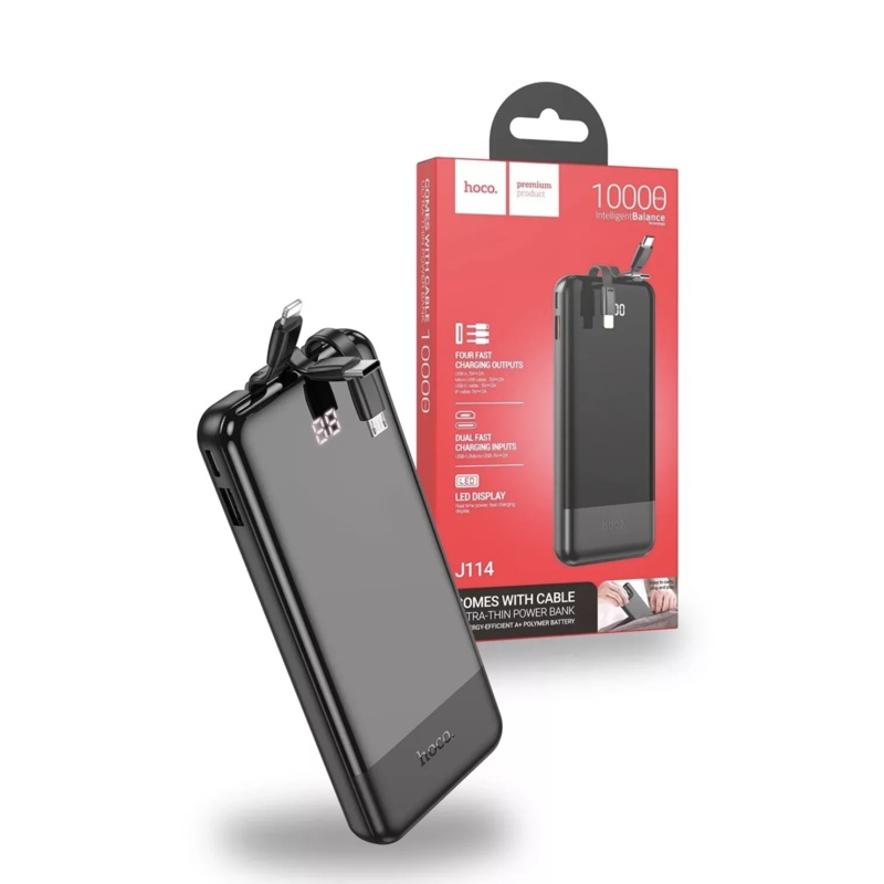 10000mAh Power Bank Portable 5V Fast Charge Slim Battery Pack For iPhone Samsung