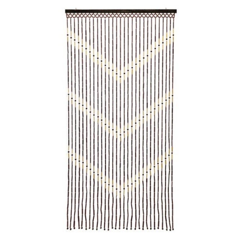Add Charm to Your Space with Provence Door Curtains – Chevron Pattern | 90x180cm.