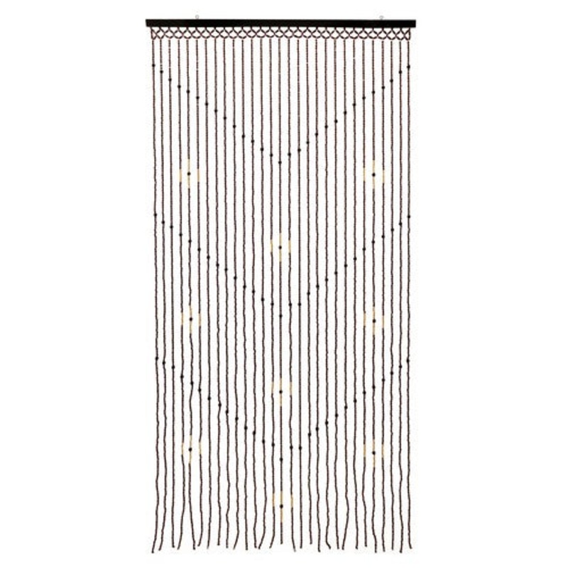 Tuscany Beaded Door Curtain – Arrow Pattern | 90x180cm Approx. | Bohemian Decor for Home and Office