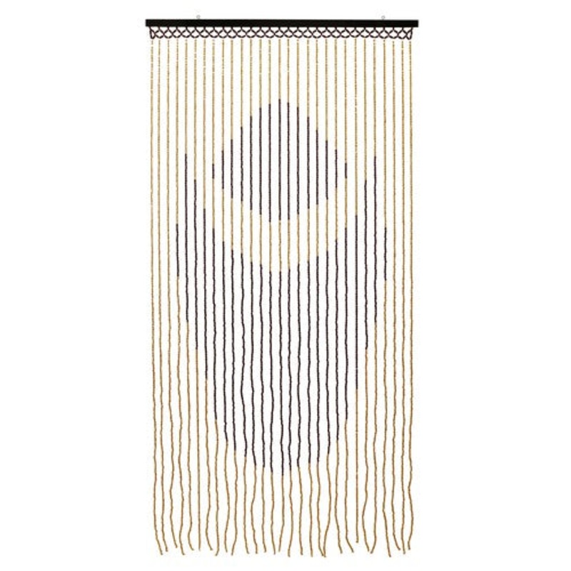 Tuscany Beaded Door Curtains – Lotus Design | 90x180cm | Unique Bohemian Dcor.