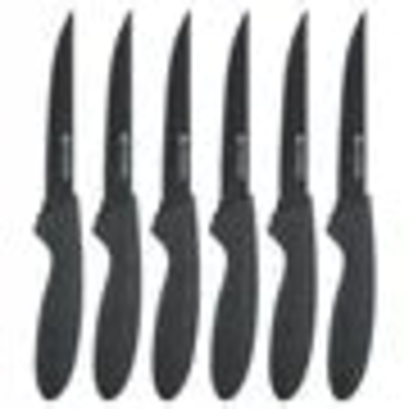 Upgrade Your Dining Experience: Everyday Set of 6 Steak Knives.
