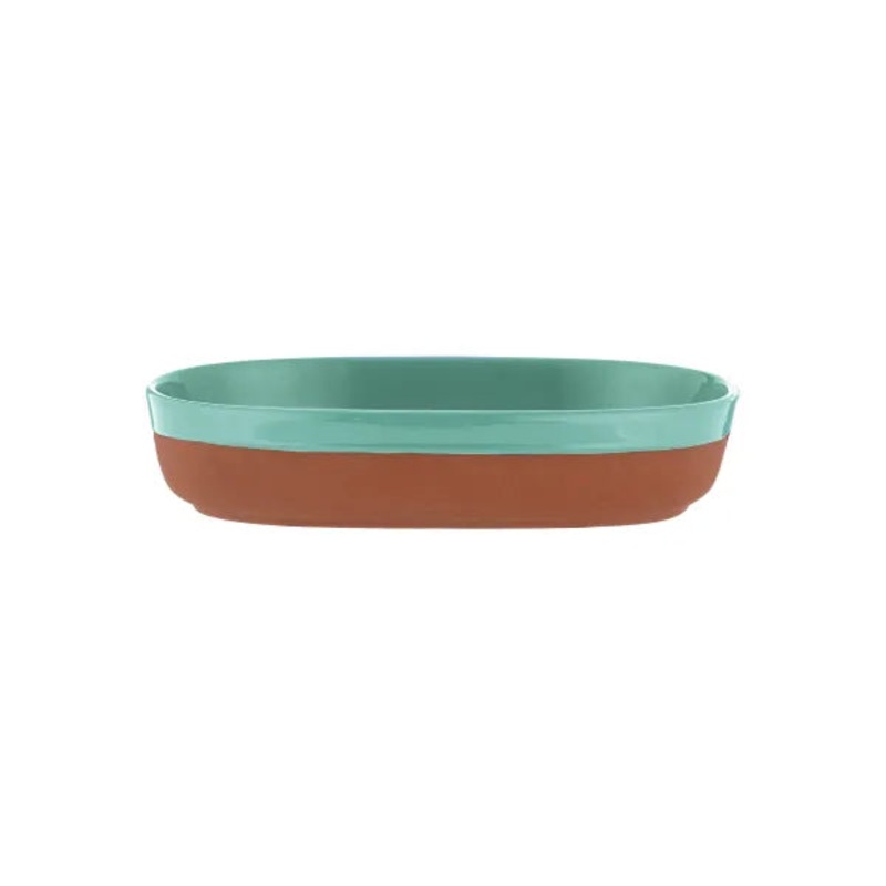 Versatile World Food Aqua 28 X 18cm Oval Dish | Perfect for Serving and Baking.