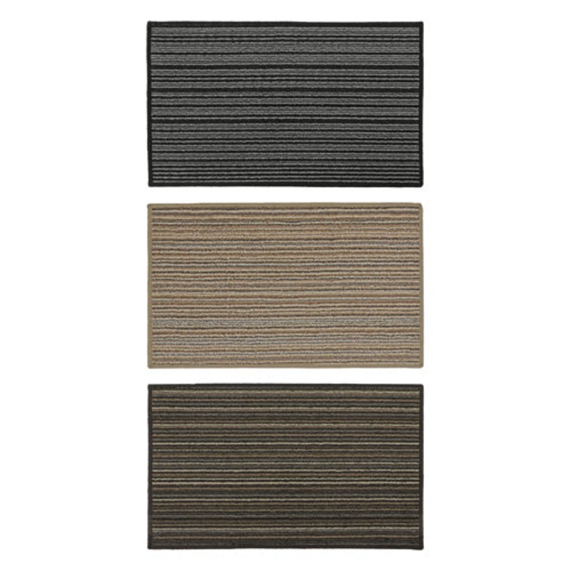 Arona Indoor Washable Mat – Stylish Assorted Stripe Design | 50x80cm.
