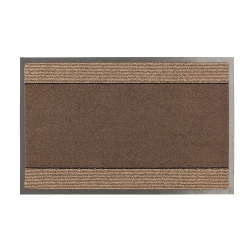 Miracle Barrier Mat in Brown 60x90cm – Keep Floors Clean & Stylish.