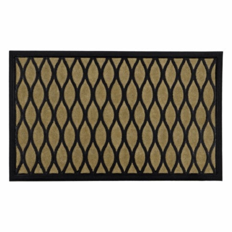the Vienna Scraper Mat 45x75cm – Droplet for Stylish Functionality.