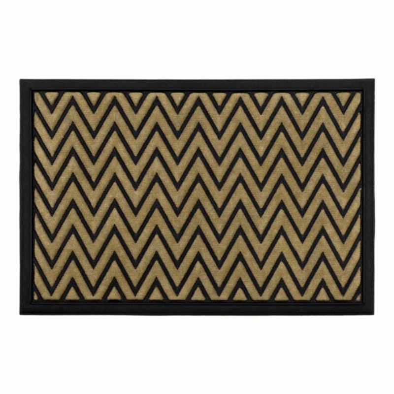 Upgrade Your Entryway with Vienna Scraper Mat – Zigzag Pattern | 40x60cm.