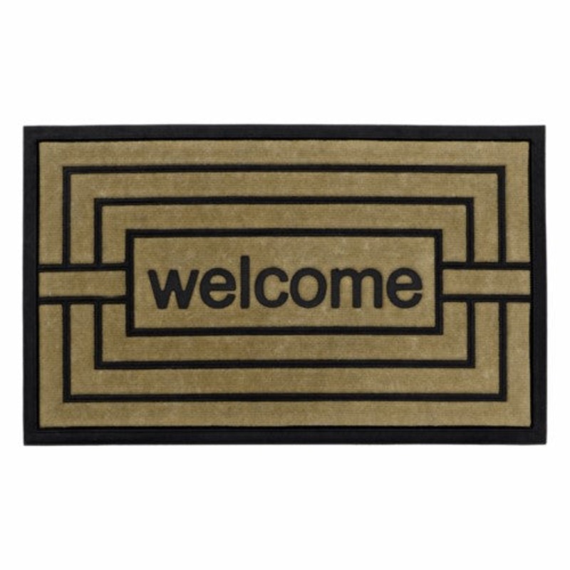 Vienna Scraper Mat 45x75cm Approx – Welcome | Stylish Entryway Dcor.