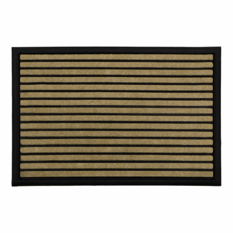 Vienna Scraper Mat – Elegant Lines Design 40x60cm High-Quality Entryway Rug.