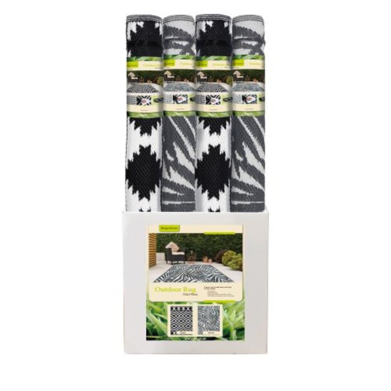 Enhance Your Outdoor Space with Thegardener’s 133x190cm Outdoor Rug – Fast Shipping Available.