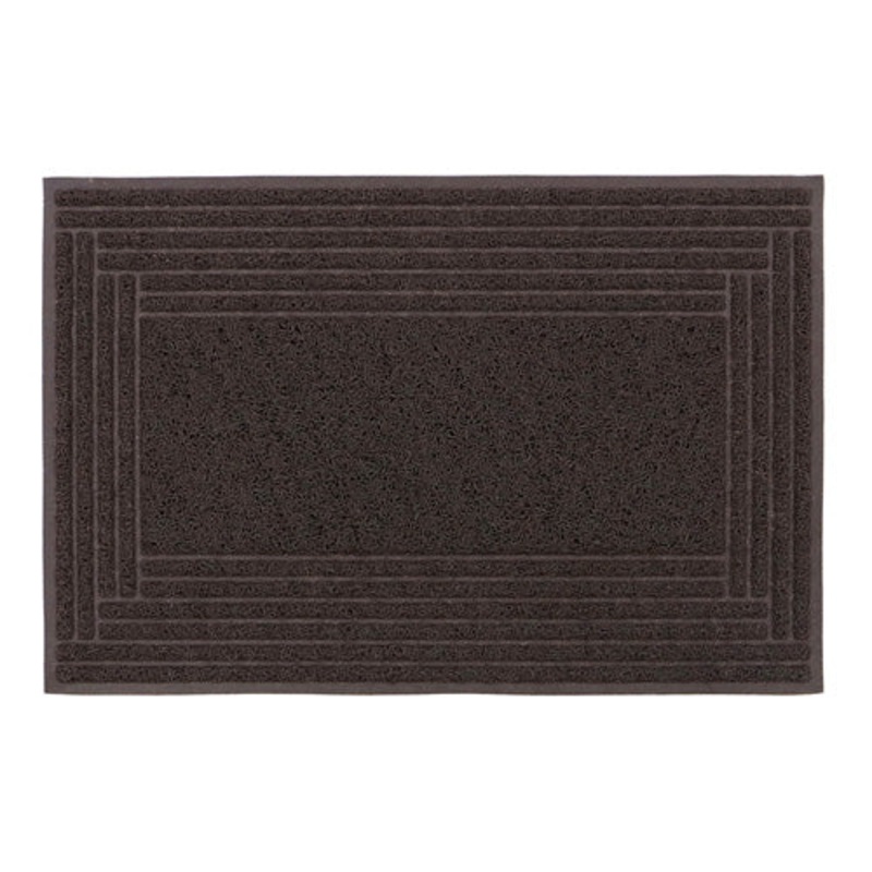 Premium Mud Grabber Scraper Mat – Brown Border 40x60cm | Keep Your Floors Clean.