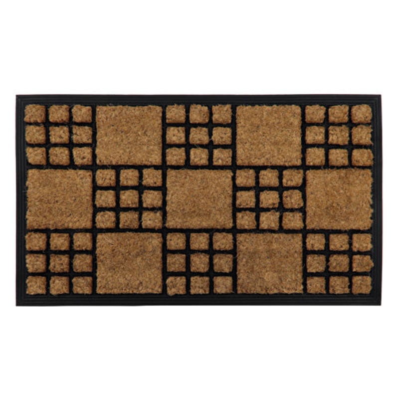 Upgrade Your Entryway with Comfort Tuffscrape Mat – Chequered 40x70cm.