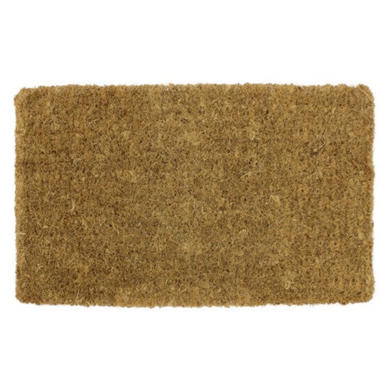 Upgrade Your Entryway with the Ryburn Plain Coir Doormat | 35x60cm .