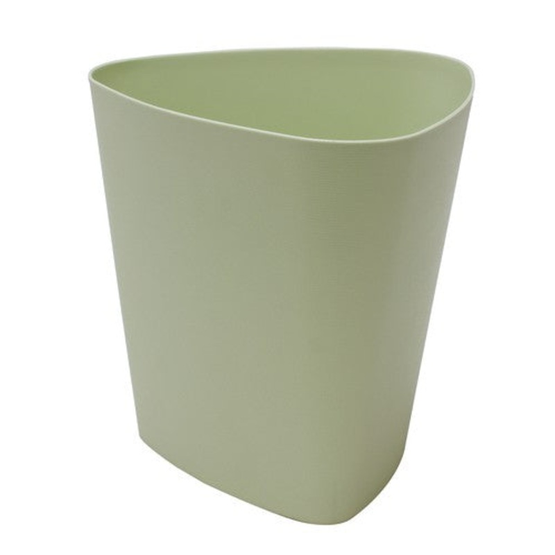 10L Functional Triangle Bin – Light Green | Stylish Waste Management .