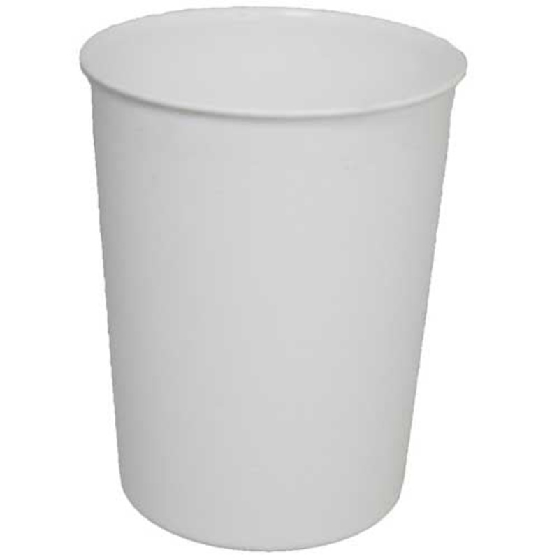9L Waste Paper Bins – White