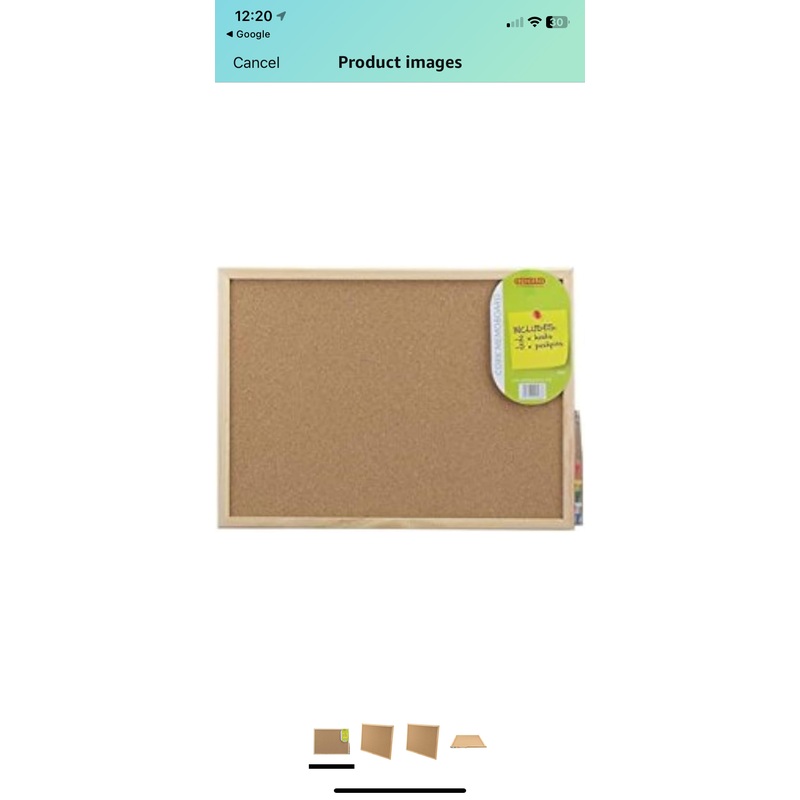 APOLLO CORK MEMO BOARD