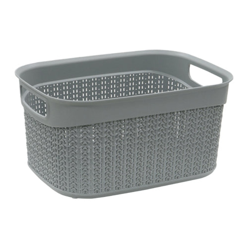 Organize in Style with Loop 9L Storage Basket – Grey | Perfect Home Storage Solution.