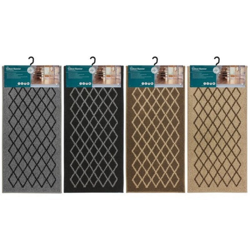 Upgrade Your Space with Bergamo Machine Washable Runner 57x120cm .