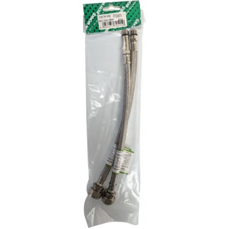 5150 FP324679 15mm x 12mm Flexi Tap Con 30cm (Pair) – High-Quality Plumbing Fittings
