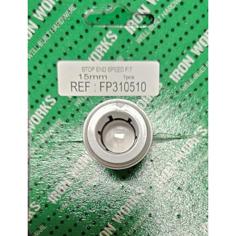 5372 – FP310510 – 15mm Stop End Speed Fit High-Quality Plumbing Fittings