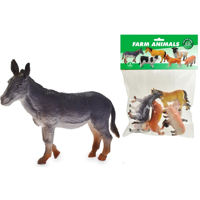 Adorable 6pc Farm Animals Set – Perfect for Imaginative Play