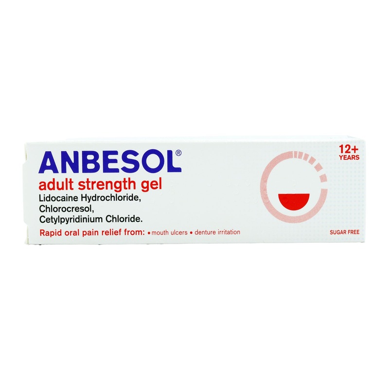 ANBESOL ADULT GEL 10gm