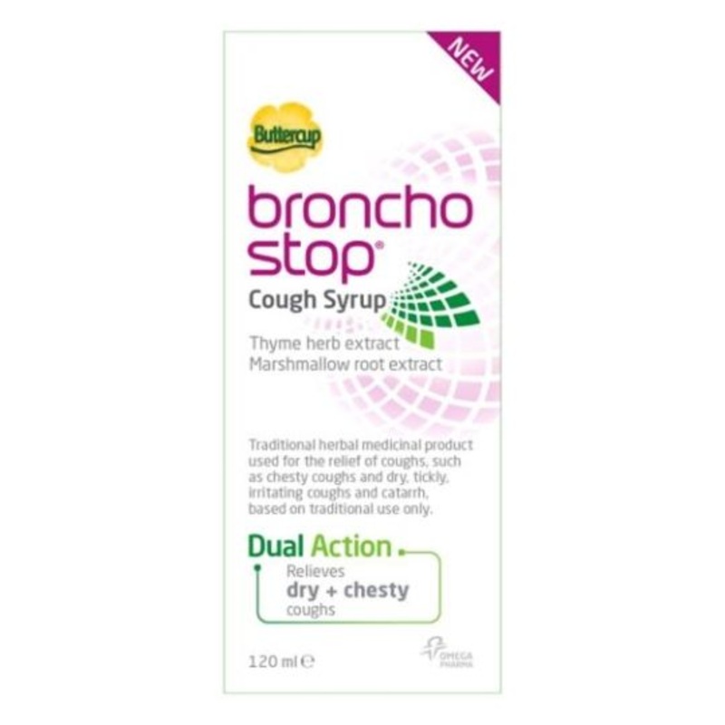 Buttercup Bronchostop Cough Syrup 120ml