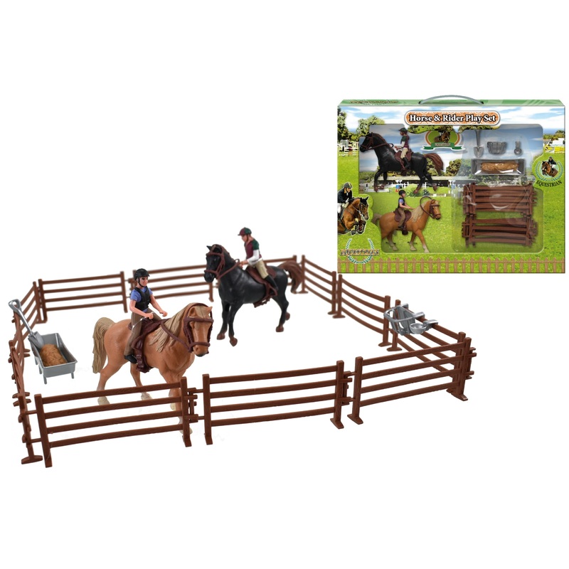 Explore Endless Adventures with Shopy’s 2pc Horse & Rider Playset – Perfect for Imaginative Play