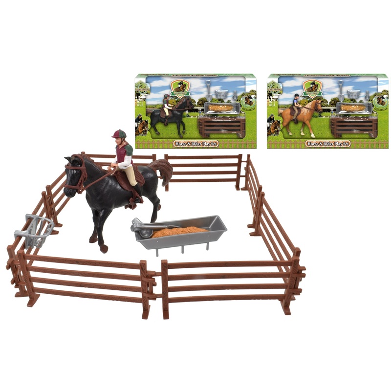 Ultimate Horse & Rider Playset: 2 Assorted Sets for Imaginative Adventures
